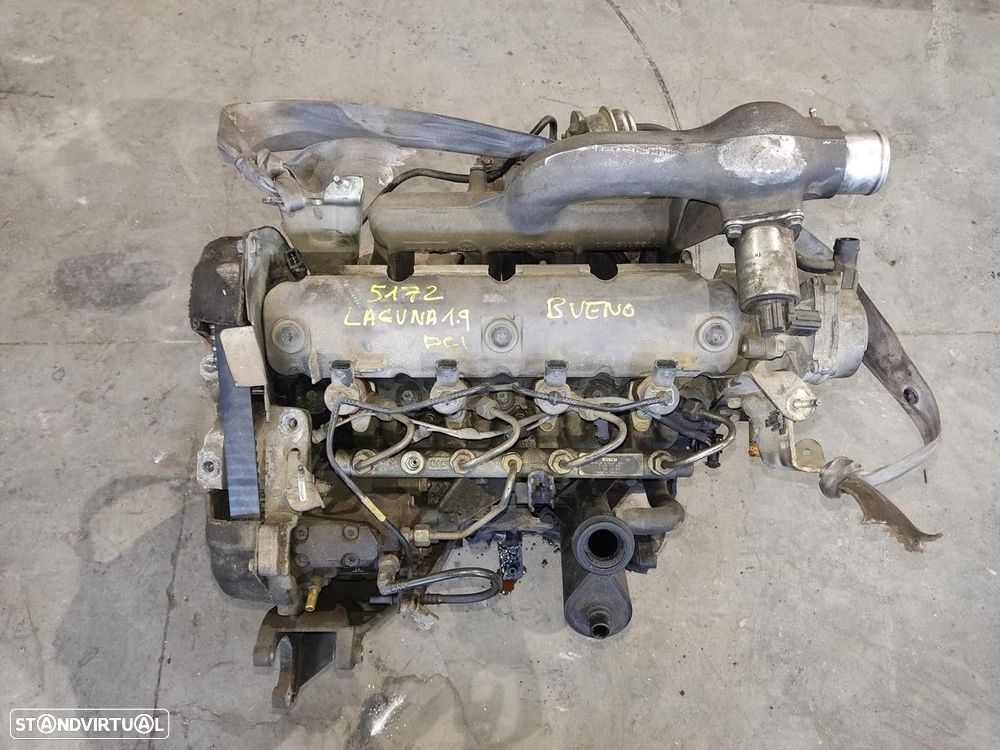 MOTOR COMPLETO RENAULT LAGUNA I 2000 -F9Q718 - 4