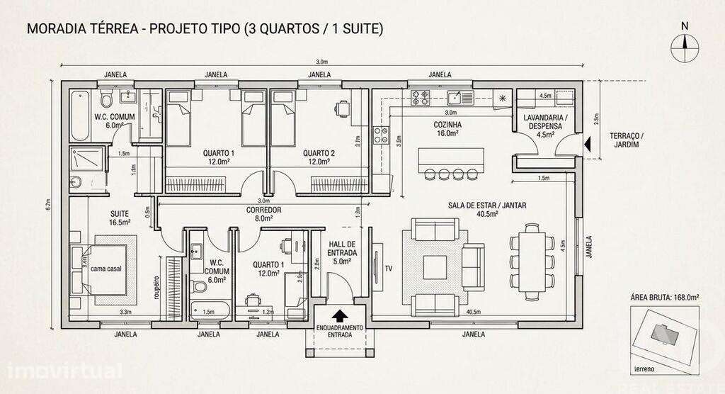 Terreno em Ouca - Grande imagem: 2/4