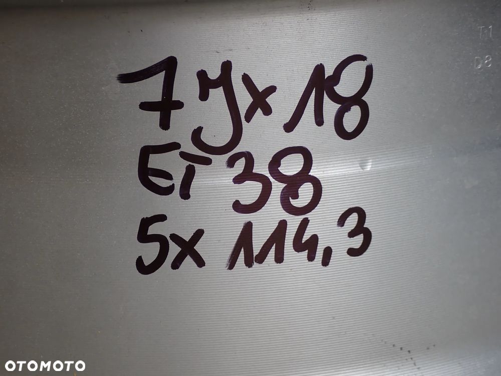 FELGI ALUMINIOWE MITSUBISCHI  7JX18  ET 38  5X114,3 - 8