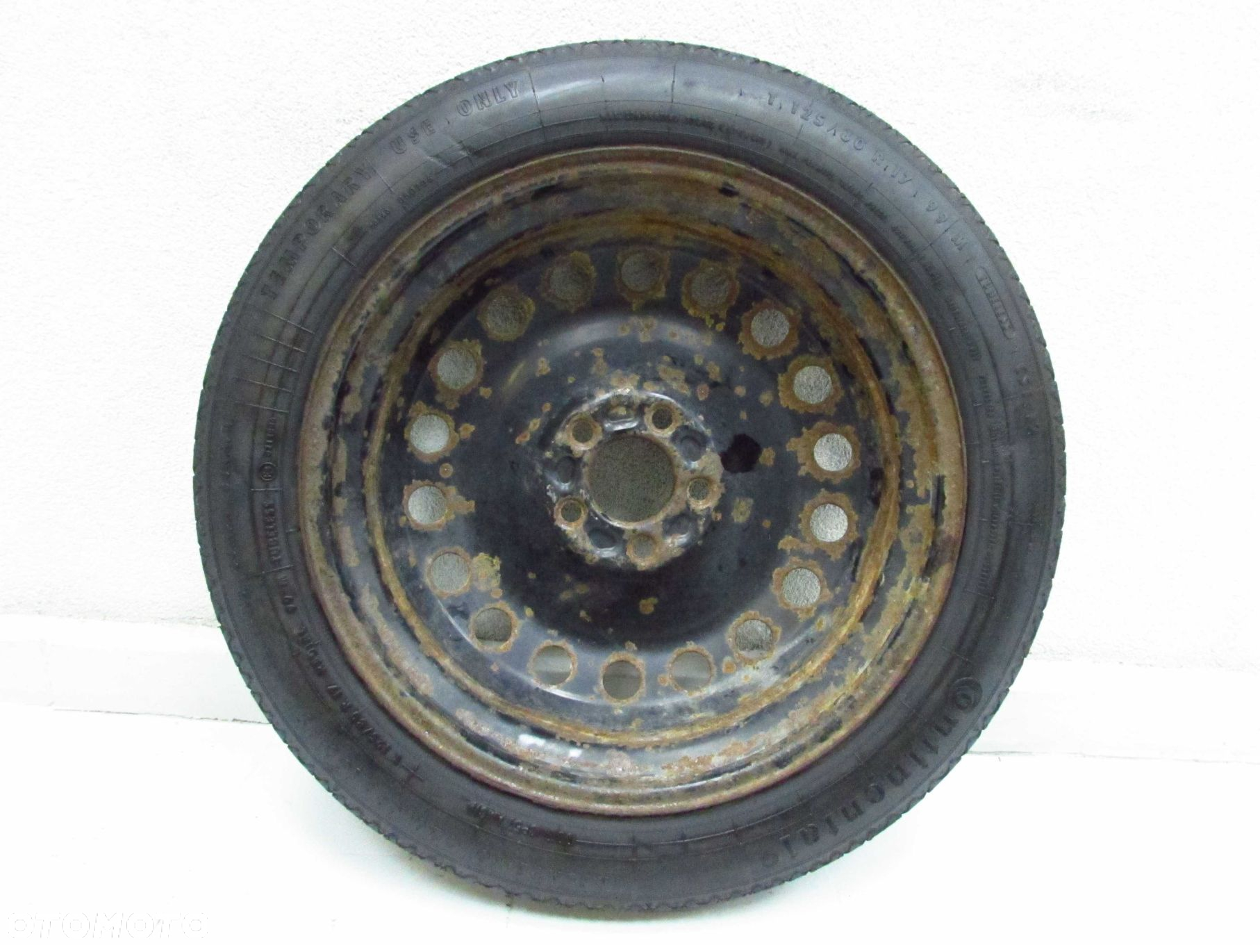 VOLVO S80 II V70  XC70 XC60 XC90 5X108 17' KOLO ZAPASOWE DOJAZDOWKA 31302384 CONTINENTAL 125/80R17 - 4