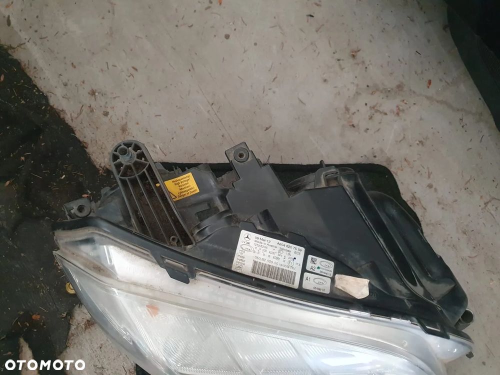 MERCEDES GLK X204 LAMPA BI-XENON PRAWY PRZÓD A2048207559 - 5