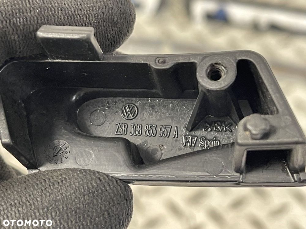 KOMPLET VW ARTEON R-LINE LIFT 21-25 LED DRL LEWA PRAWA  ATRAPY ZNACZEK ZASLEPKA LISTWY CHROM - 7