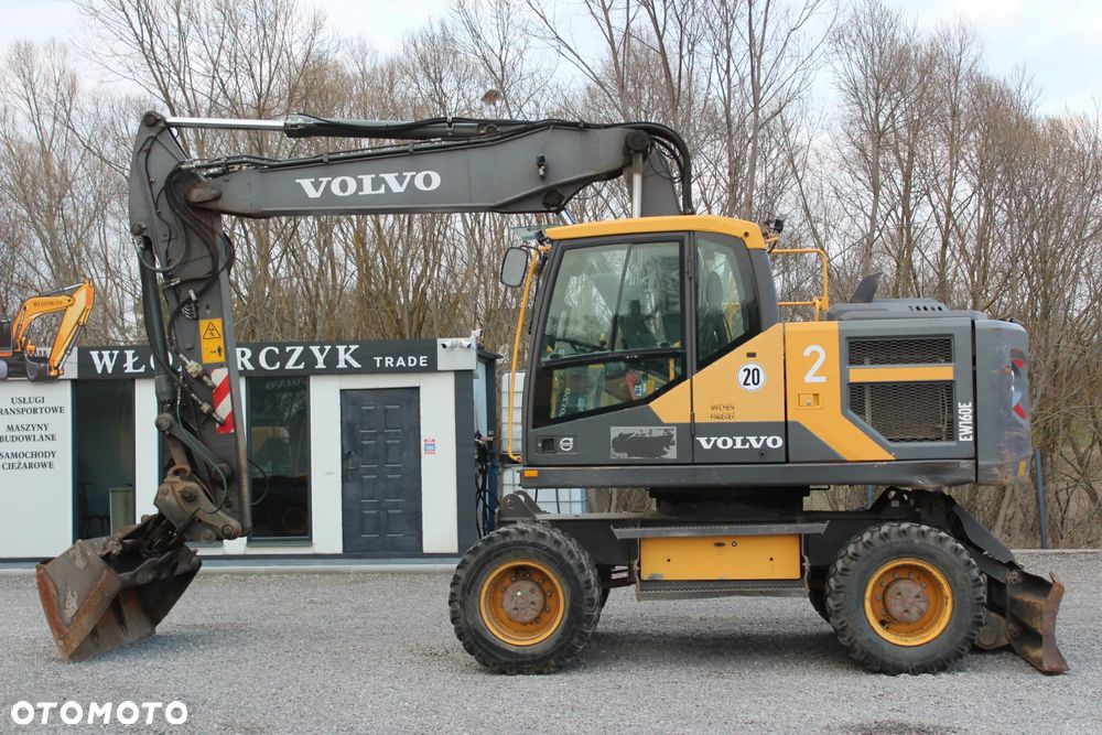 Volvo EW160E Sprowadzona Szybkozłącze S60