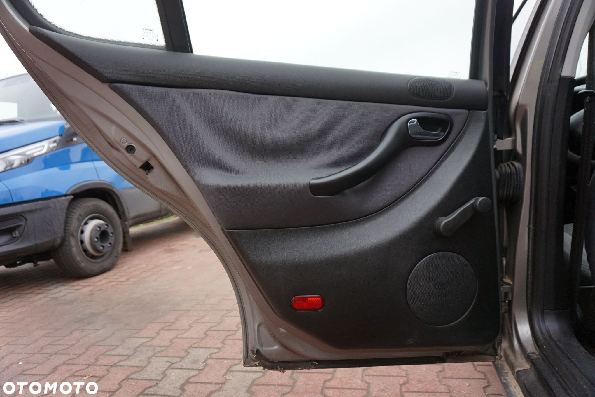 DRZWI TYLNE LEWE LEON I 1M1 5D HB LS7U  SZARY SEAT 1999-2006 - 8
