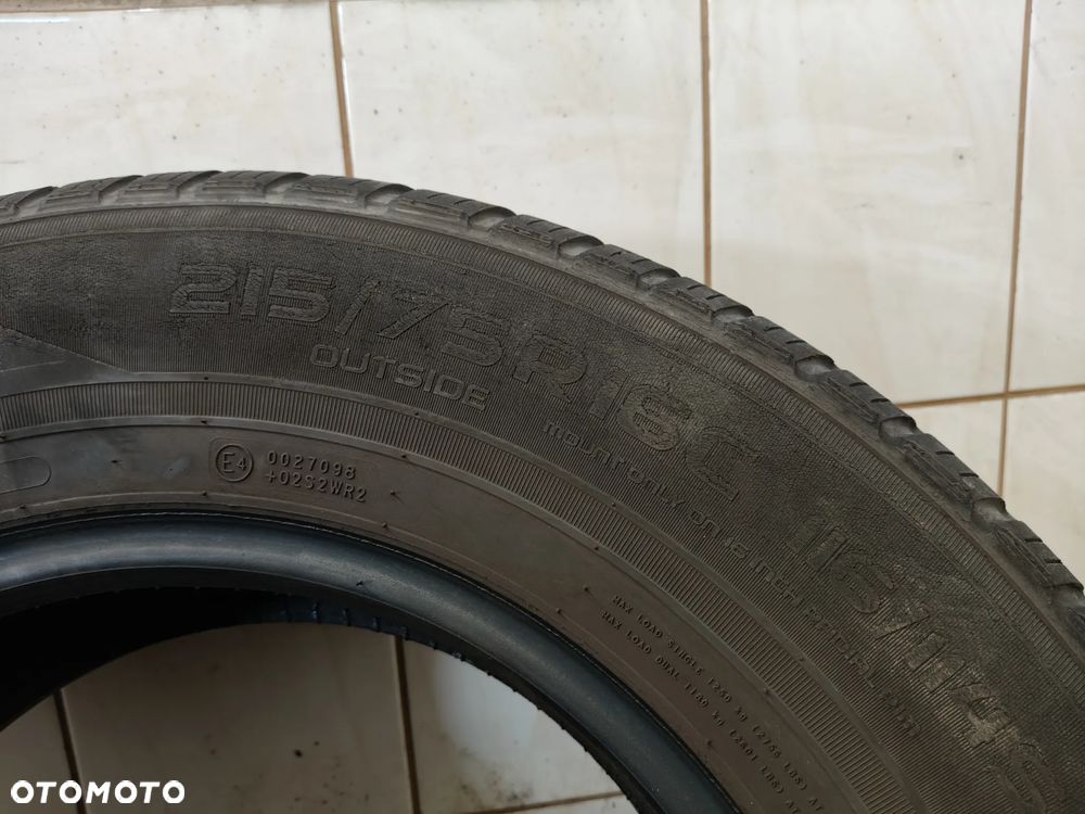 R16C 215/75 Nokian cLine 2021r Cena za parę - 5