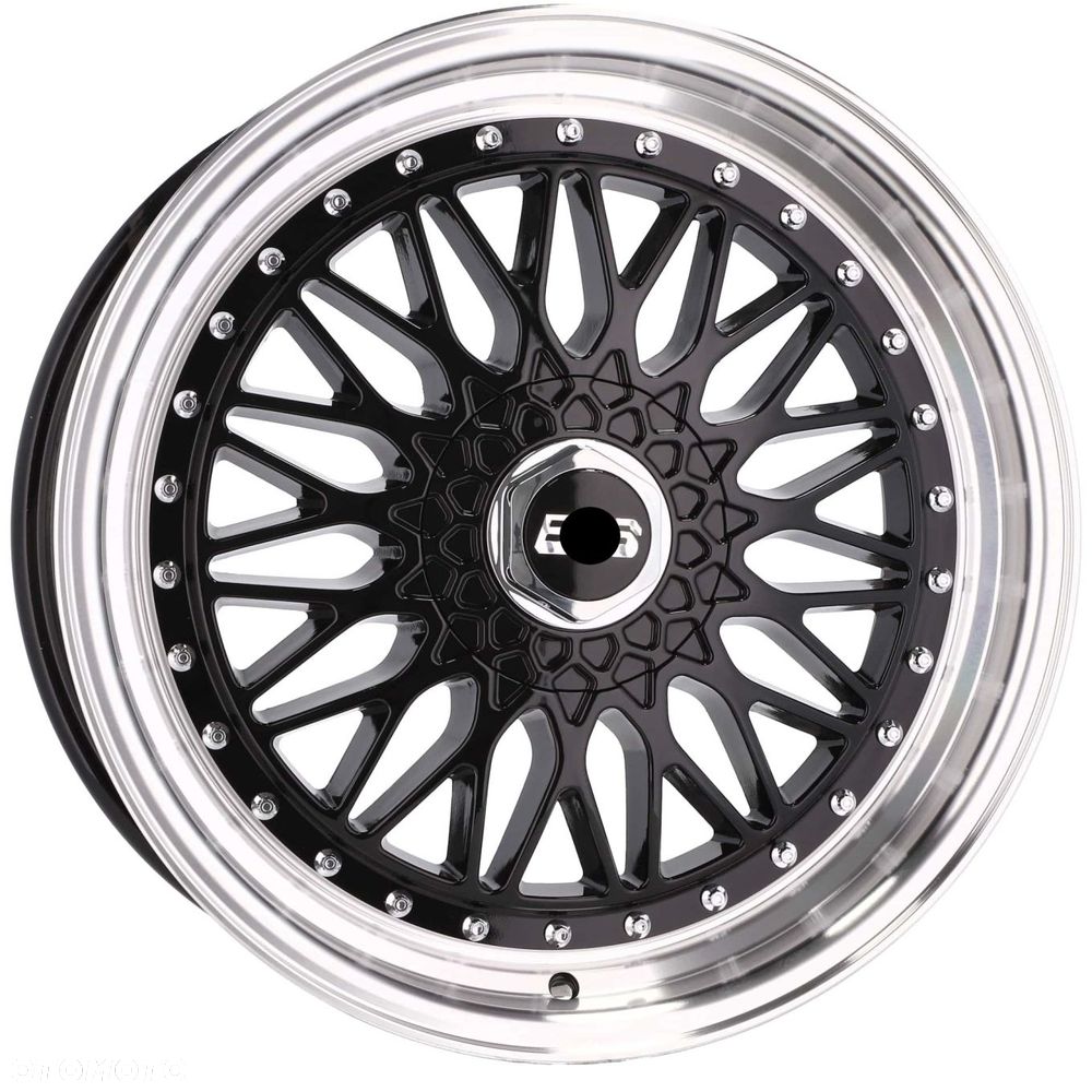 4x Felgi 18 Styl BBS RS m.in. do BMW 3 E46 E90 E91 E92 E93 F30 F31 4 F32 F33 F36 F10 - BY479 (XF135) - 9