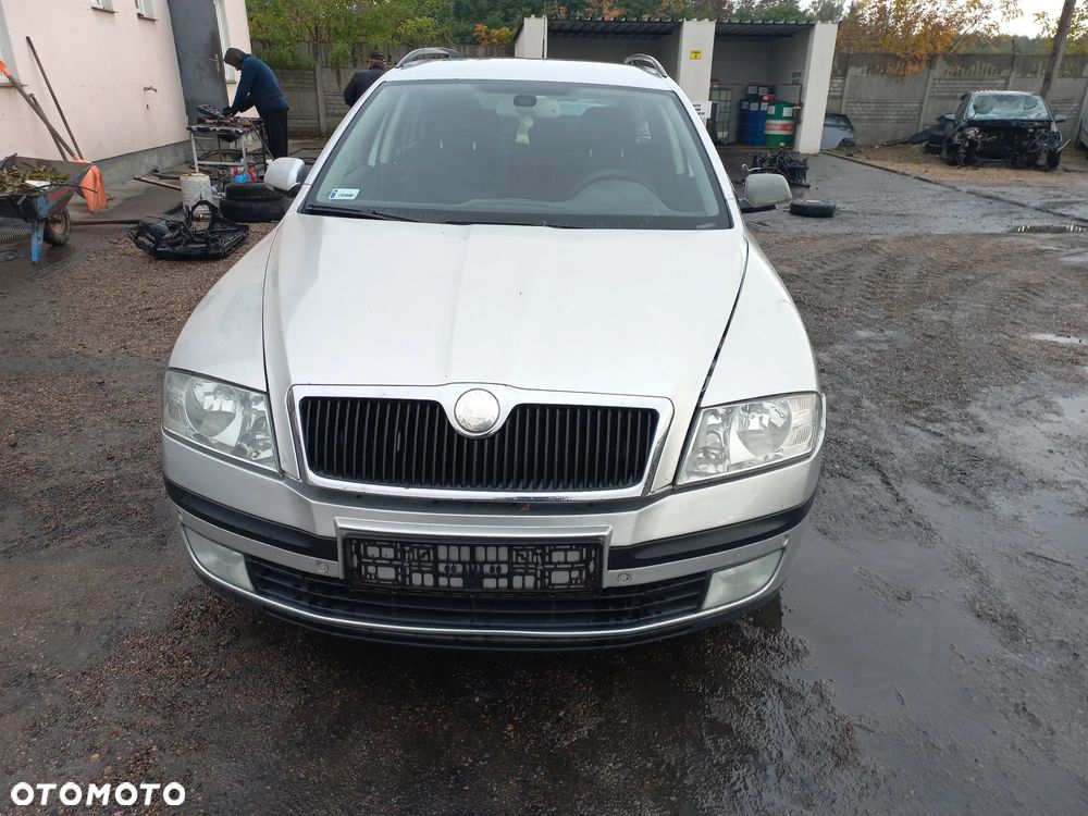 Skoda Octavia II Kombi 1.9 TDI 105km 08r 9156 wszystkie części maska - 1