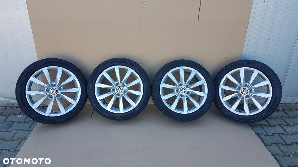 KOŁA FELGI Z OPONAMI ZIMA VW GOLF VII 5G0 7Jx17 ET49 DEMONTAŻ 2025