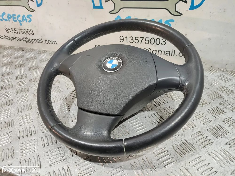Volante + Airbag BMW Serie 1 / 3 / X - E87 E88 E82 E81 E90 E91 E92 E93 E84 6764546 6772866 - 4