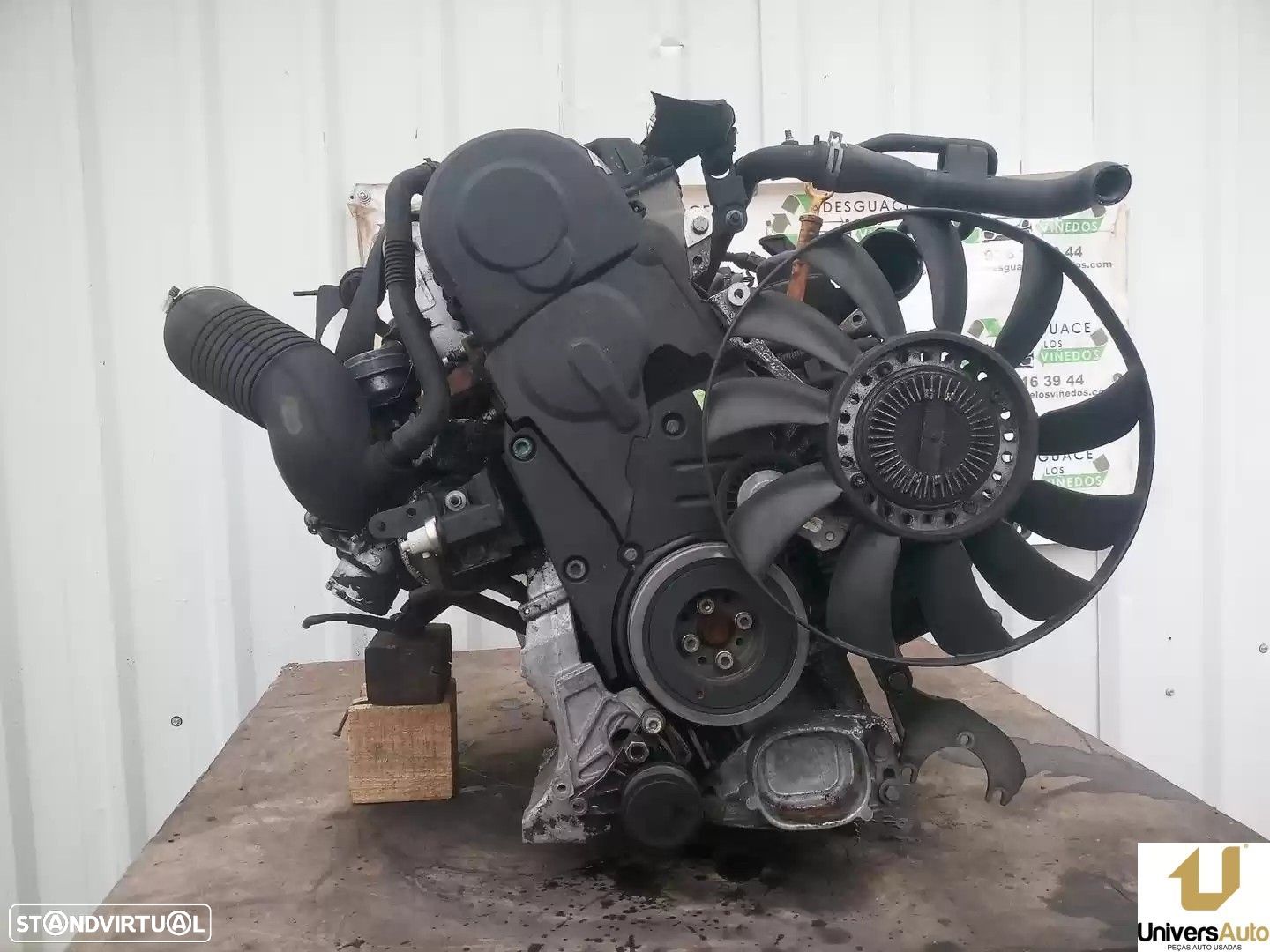 MOTOR COMPLETO SKODA SUPERB I 2002 -AWX - 1