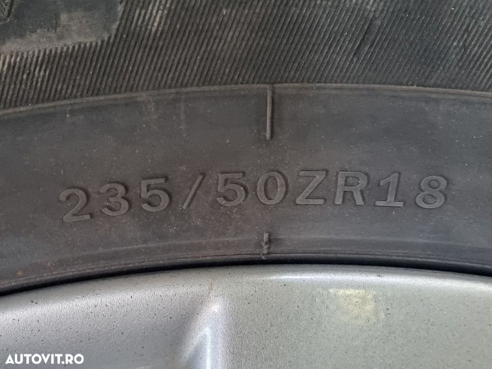 Jante aliaj BMW X3 E83 2003 - 2006 (1362) R18 Cu cauciucuri stare foarte bună 235/50R18 ... - 6