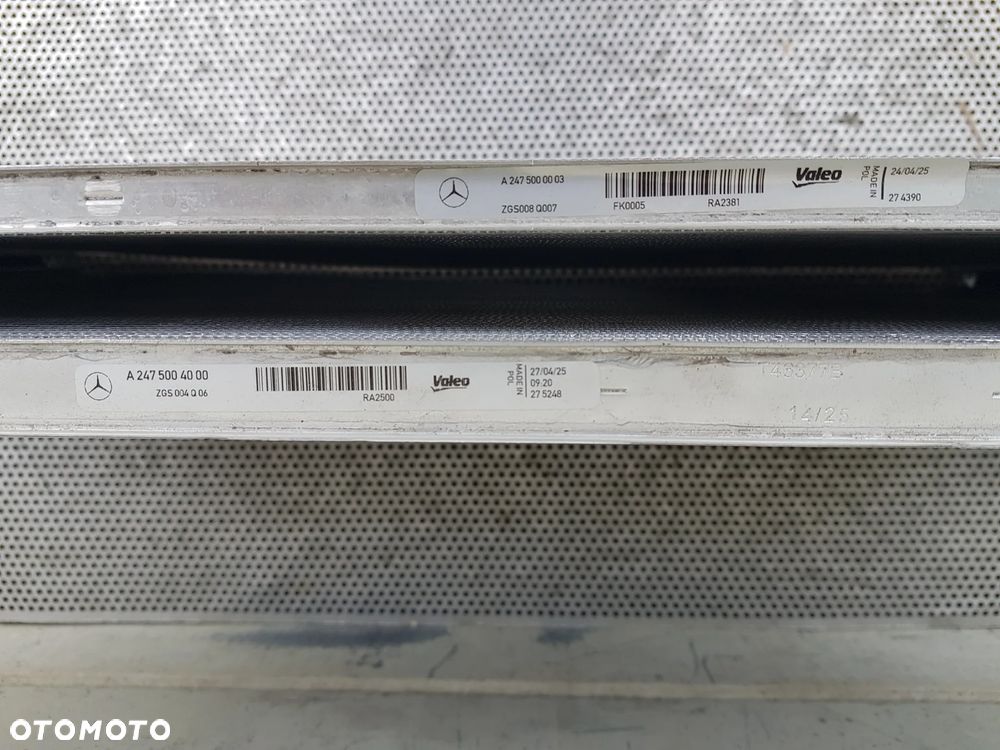 Mercedes W118 CLA W177 A W247 B Chłodnica Wody Dodatkowa Niskotemperaturowa NT - 5