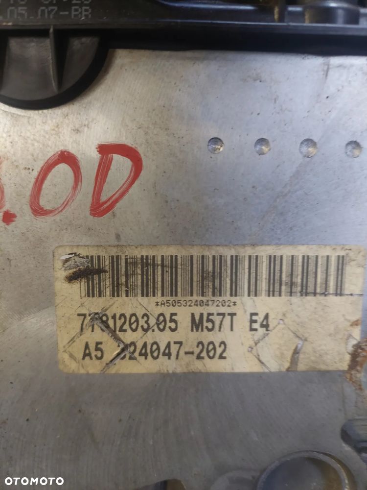 SILNIK BMW E90 E91 E60 E61  M57T E4 3.0D M57D30 306D3SŁUPEK - 3