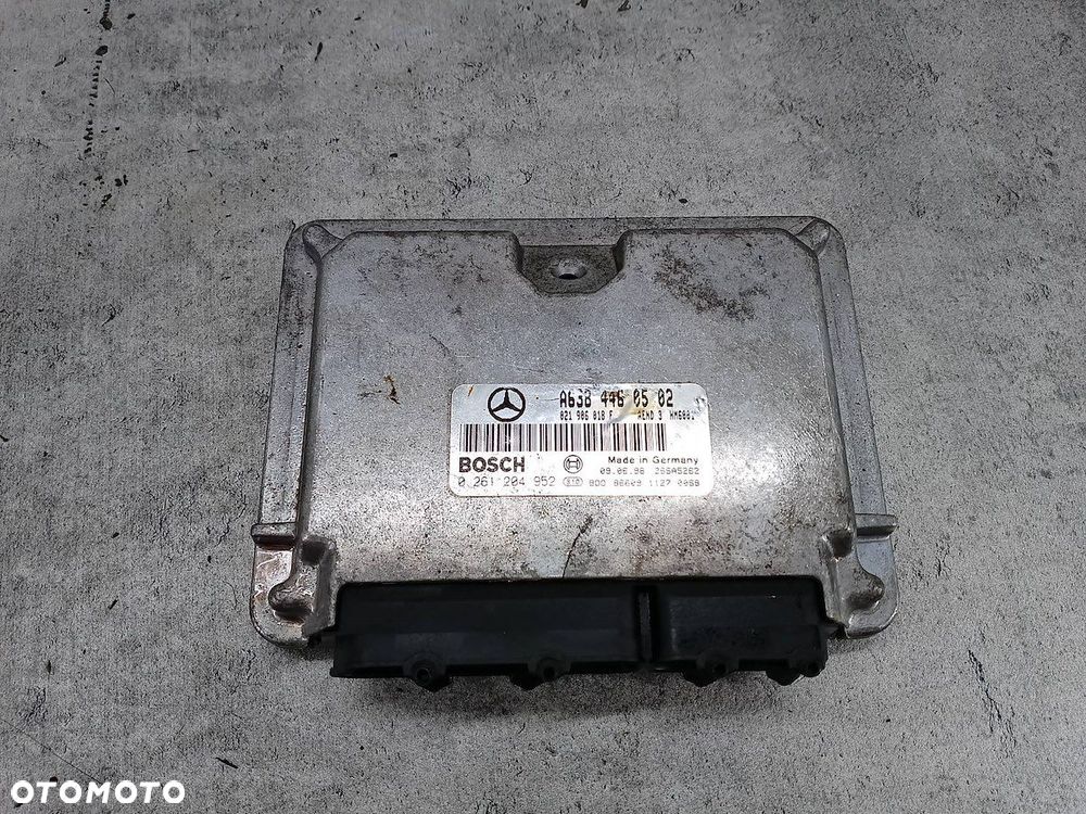 KOMPUTER, STEROWNIK MERCEDES-BENZ VITO W638 A6384460502 0261204952 2.8 V6 - 1