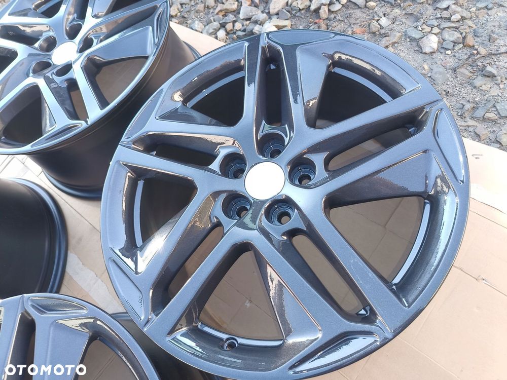 peugeot 308 t9 felgi 18" 5x108 et48 8j jak nowe ciemny grafit 9677989877 - 5