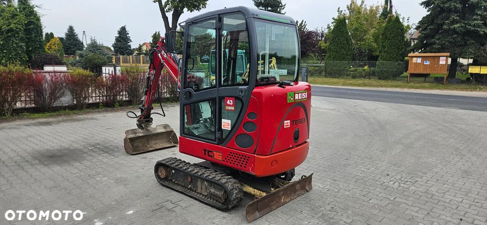 Terex TC 16 poszerzane gąsienice 2 łyżki z Niemiec - 3