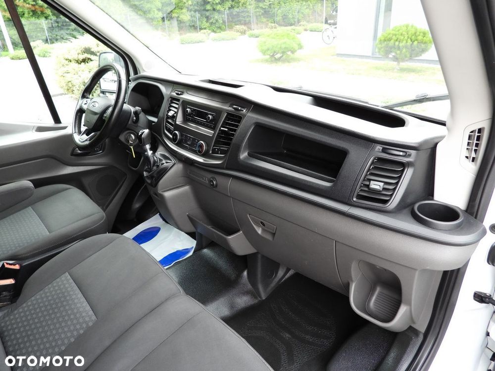 Ford TRANSIT PLANDEKA WINDA 10 PALET TEMPOMAT BLIŹNIACZE KOŁA KLIMATYZACJA  130KM - 40
