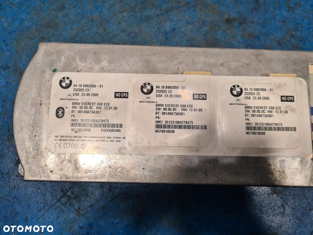 BMW 5 E61 MODUŁ BLUETOOTH 6982056 - 3