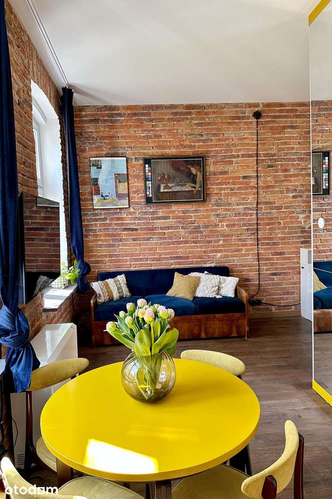 Stylowe mieszkanie 30 m² | ul. Helclów | Stare Miasto | Loftowo