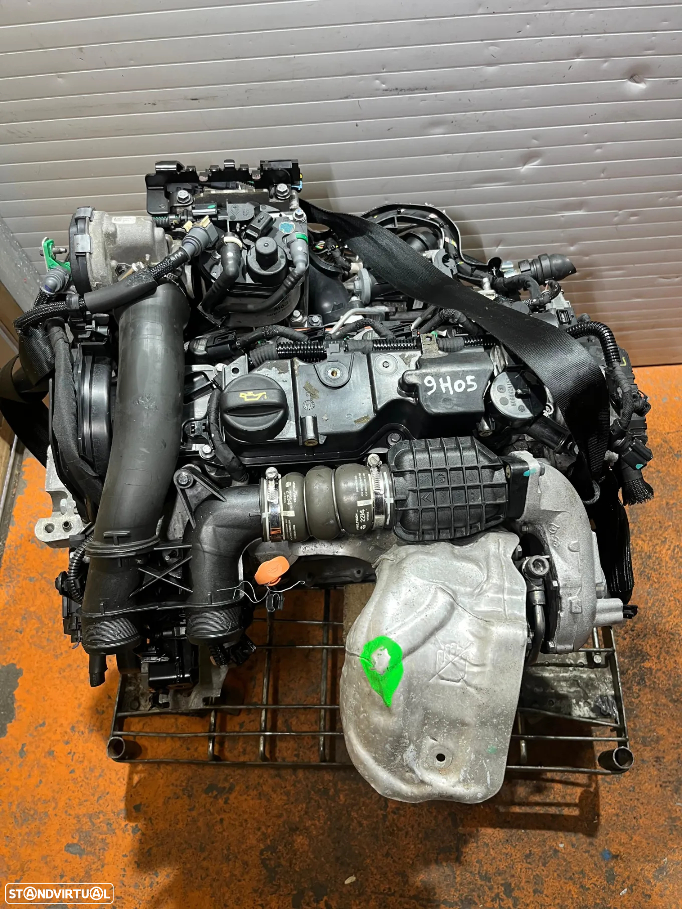 Motor Peugeot 308/3008/508/207/Citroen C4/C3 1.6 Hdi Ref: 9H05 - 3