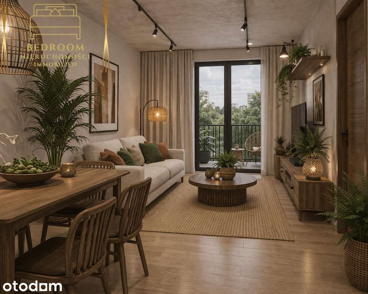 Nowy apartament w centrum miasta po starym banku PKO - 2 pokoje