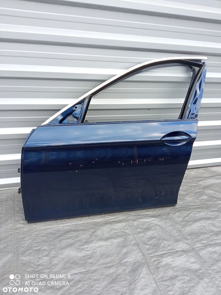 BMW F10 DRZWI LEWE PRZÓD  TIEFSEBLAU