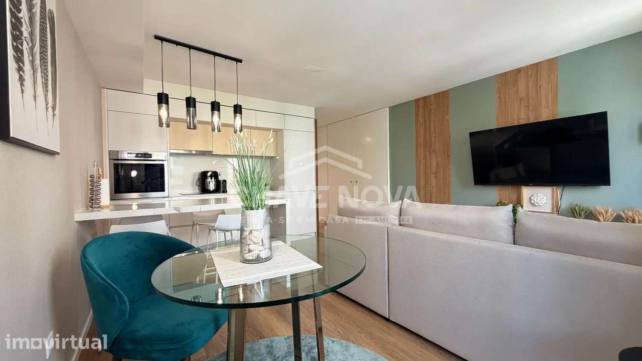 Apartamento T1 totalmente mobilado no centro de Gaia CO - Grande imagem: 3/13