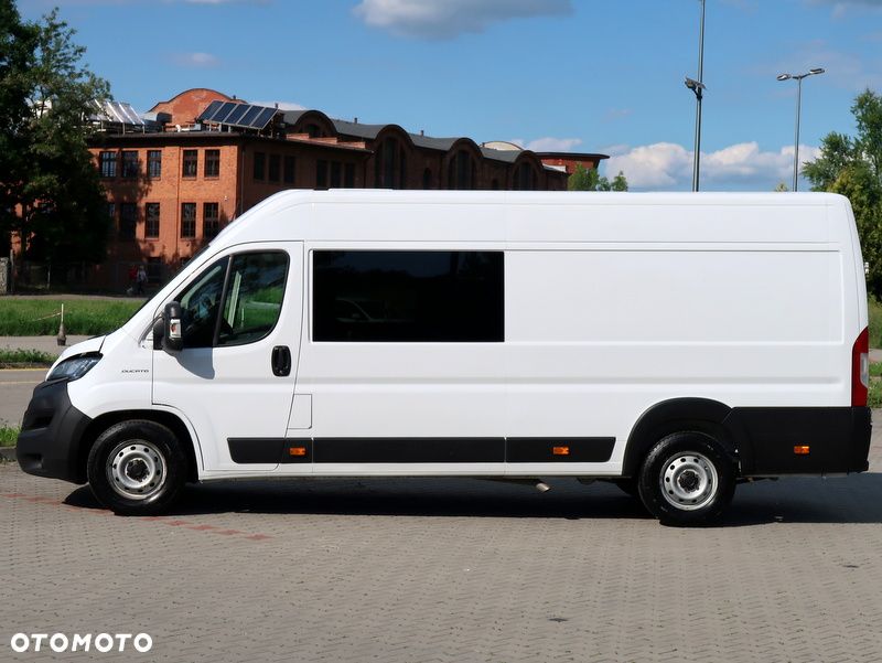 Fiat 2022 DUCATO L4H2 MAXI BRYGADOWY, 7osób Salon Polska, 1 właściciel. Drzwi 270stopni, Kamera, NOWY MODEL - 2