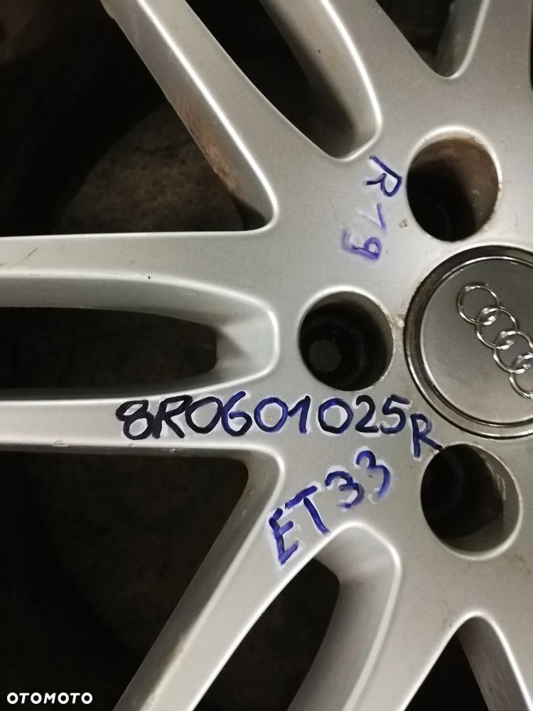 4x Felgi Aluminiowe AUDI TT R19 ET33 8R0601025R - 5