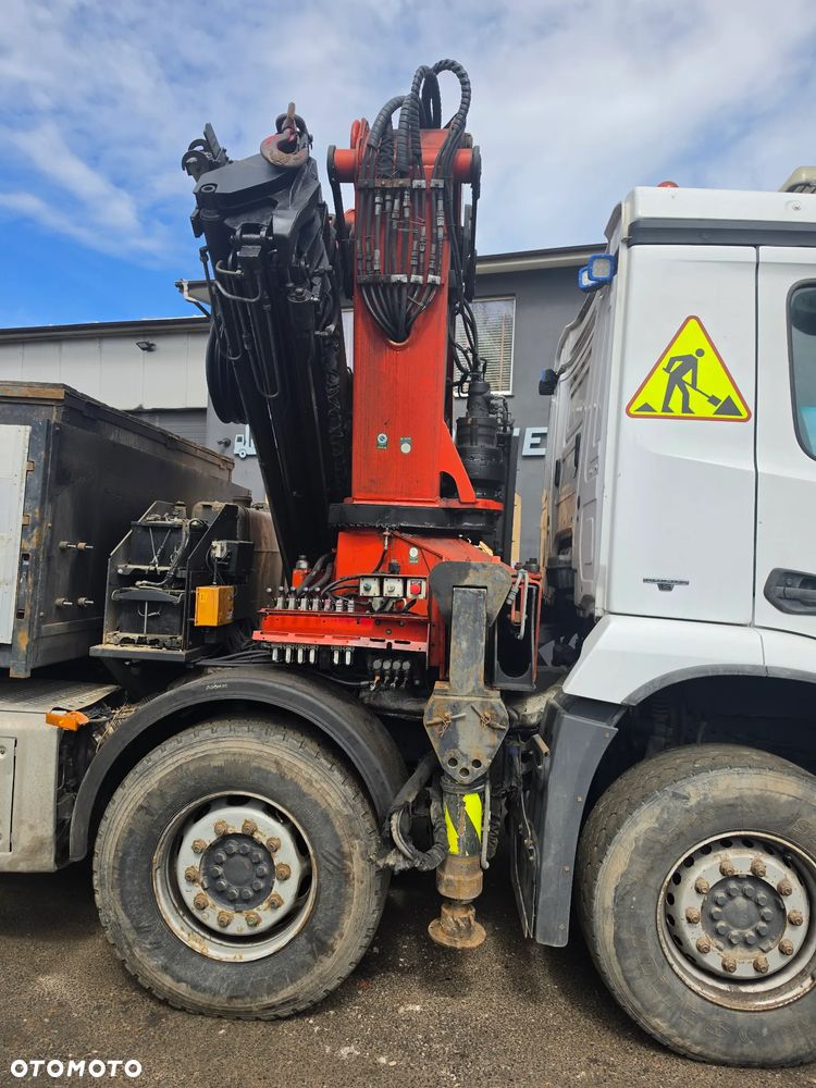 Mercedes-Benz Arocs 3246 8x4 wywrotka hds PALFINGER 45000 - 16