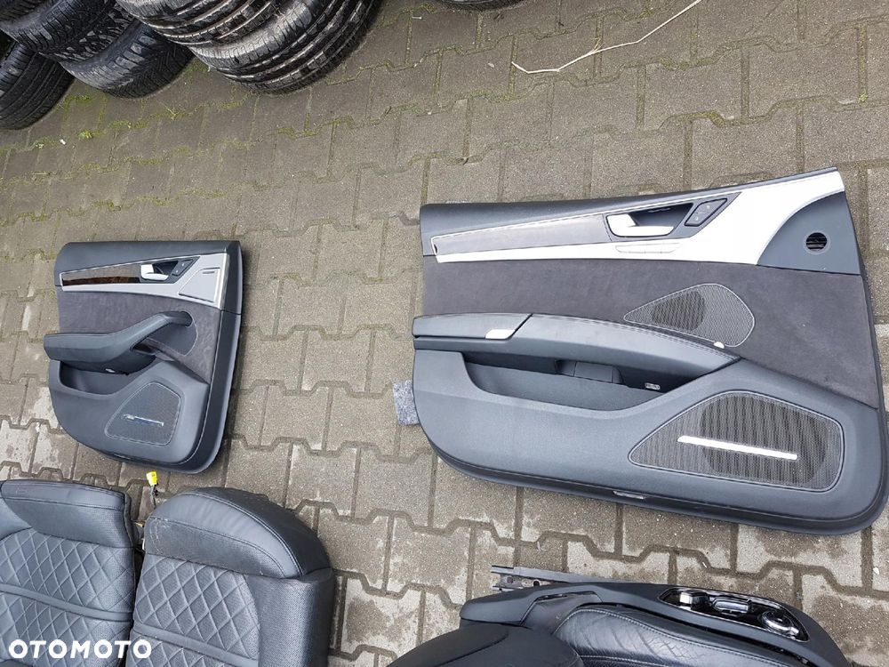 AUDI A8 D4 4H 09-13r FOTELE SKÓRZANE KANAPA EUROPA - 15