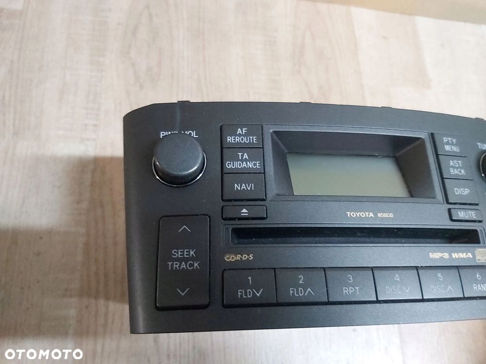 TOYOTA Avensis T25 LIFT Radio CD W58830 oryginał 86120-05110 - 2