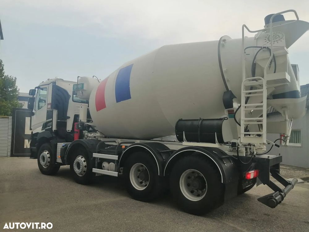 Renault C 430 8x4 Betoniera/Beton Mixer 9m3, TOP !!! - 11