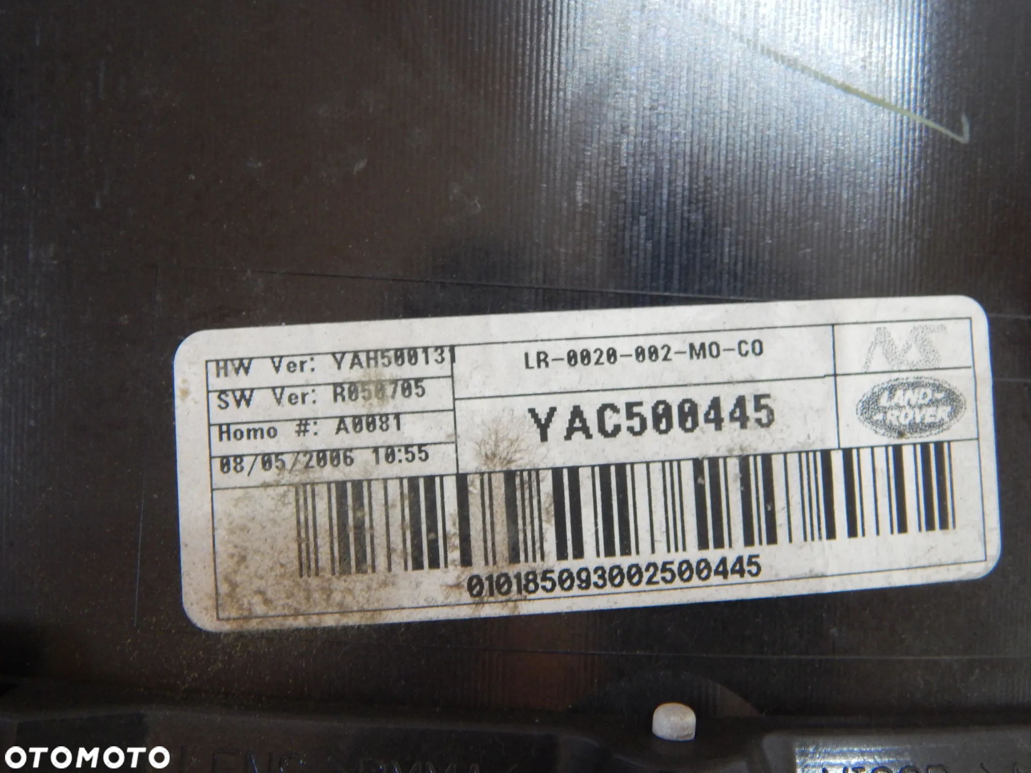 Licznik 2.7 3.0  Range Rover Sport L320 05-12 Łuków części - 4