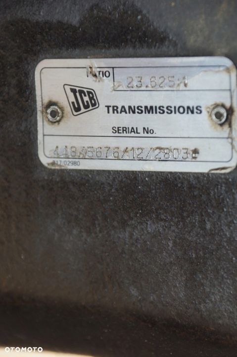 PIASTA ZWOLNICA PRZEKŁADNIA JCB 531-70 LEWA FV23 - 7