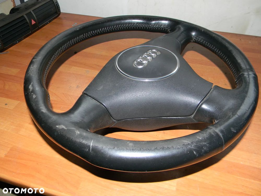 kierownica skórzana skóra AUDI A3 8l S3 97-02 TT - 6