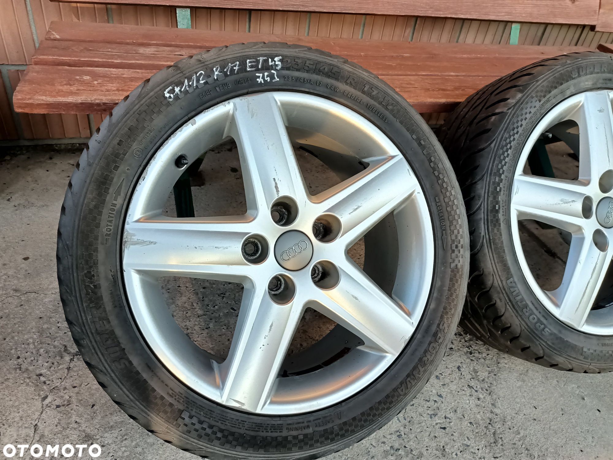 Felgi 5x112 R17 Audi - 1