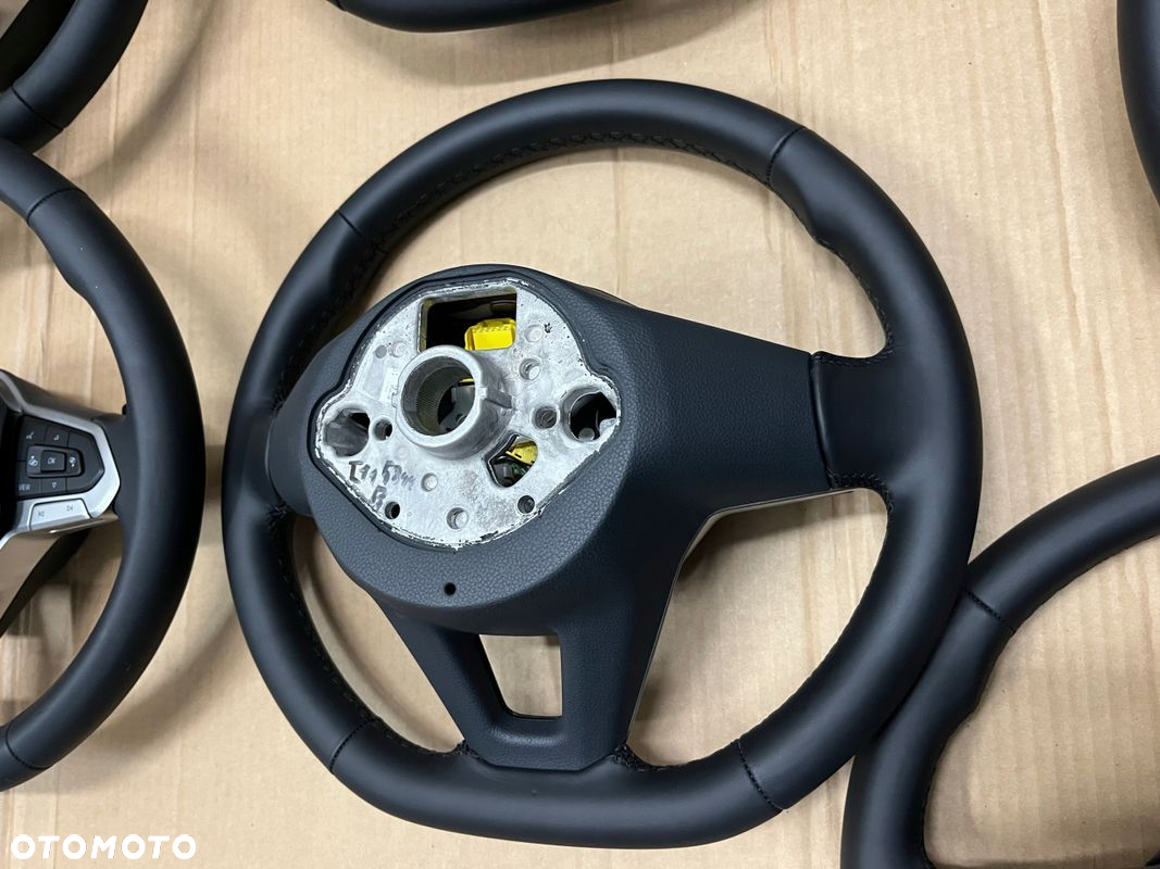 KIEROWNICA VW T7 MULTIVAN T7 MULTIFUNKCJA DSG SKÓRA AIRBAG - 7