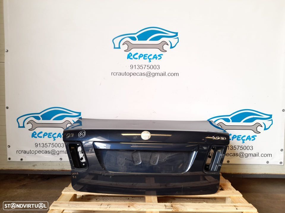 PORTA TAMPA MALA SAAB 12771536 SAAB 93 9-3 9.3 YS3D SEDAN CARRO FECHO PUXADOR LUZ 3º STOP - 1