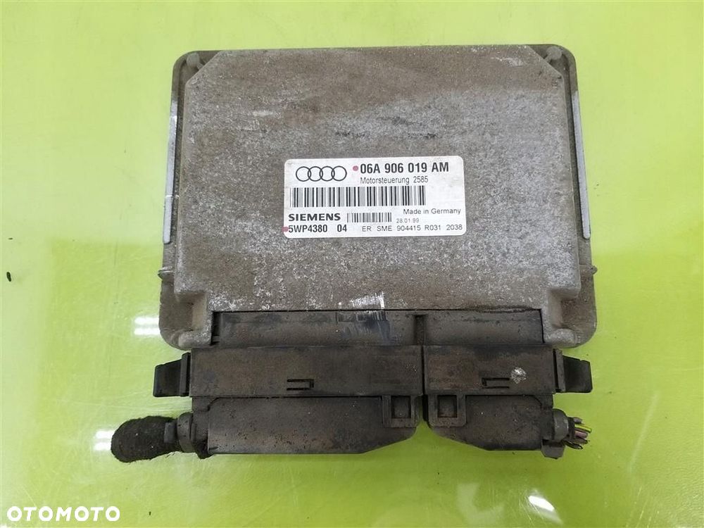 Komputer sterownik silnika Audi A3 8L 1996-2003 1,6 B 06A906019AM 5WP4380 - 1