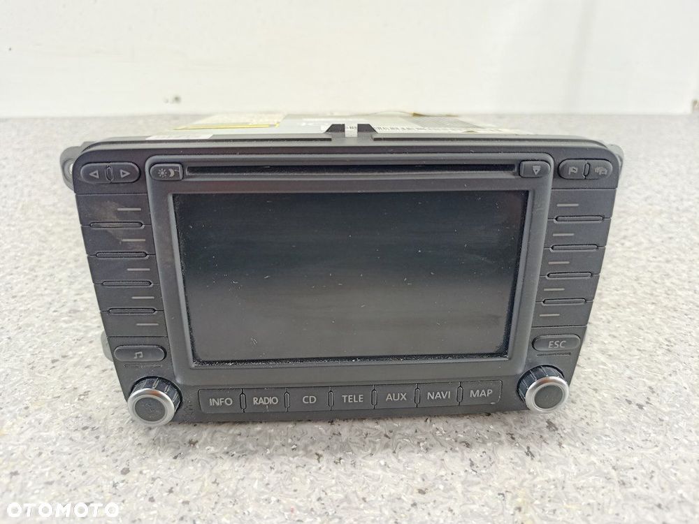 RADIO FABRYCZNE VW PASSAT B6 1T0035194D 7612002039  BLAUPUNKT - 3