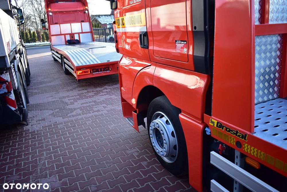 Scania R 370 / Autolaweta/ Pomoc drogowa/ Najazd 8.10m. / Wciągarka/ Sprowadzona z Niemiec ! - 32