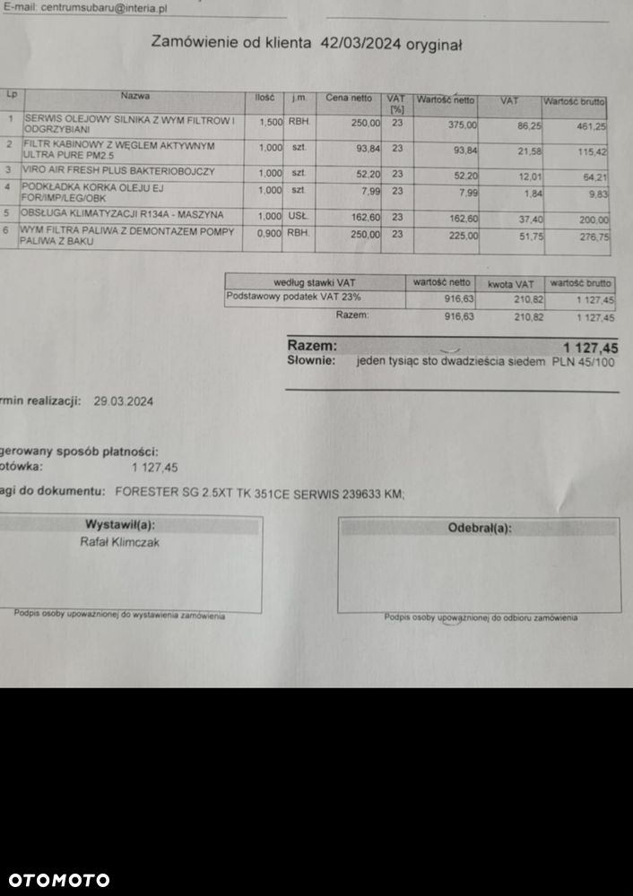 Subaru Forester 2.5 XT 000 - 36