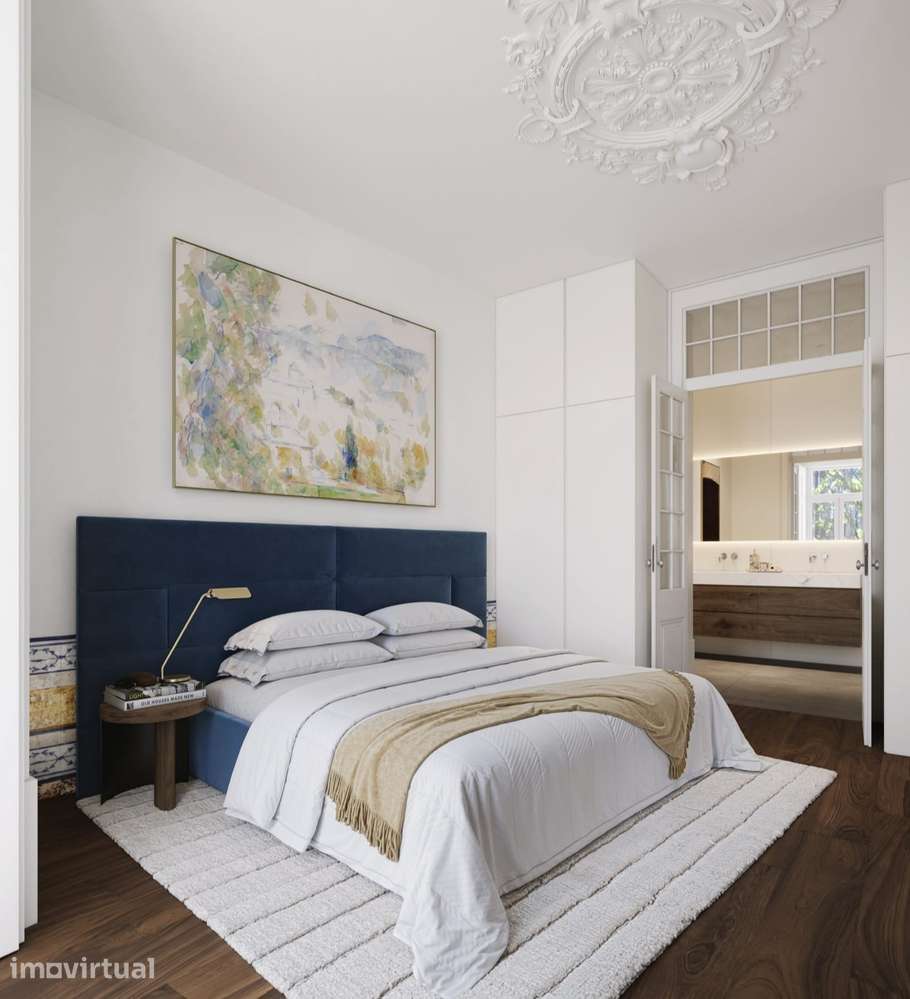 LISBOA, T2 Duplex penthouse com piscina e jardim comum, - Grande imagem: 5/17