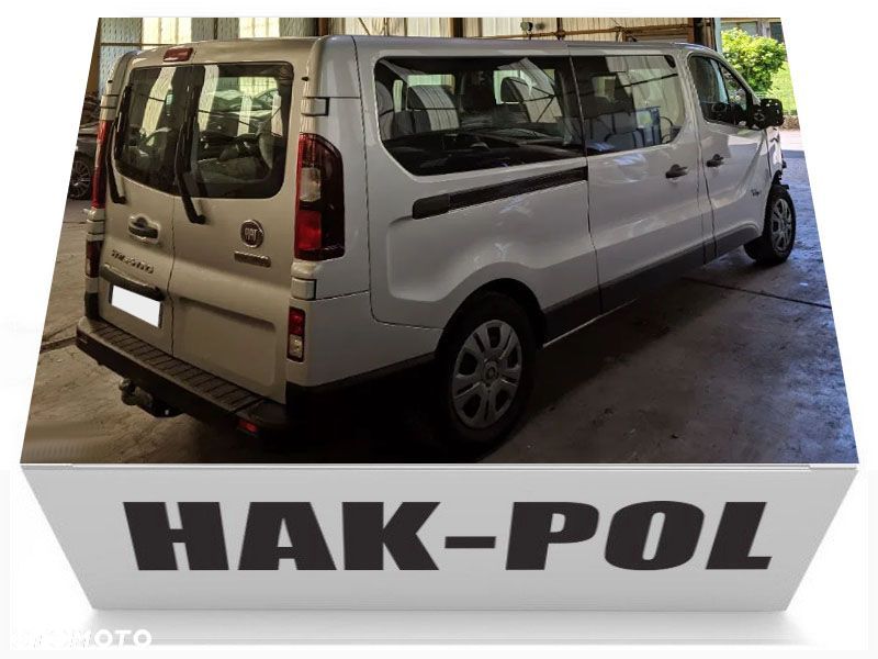 RENAULT TRAFIC NISSAN NV300 FIAT TALENTO OPEL VIVARO 2 B HAK HOLOWNICZY + MODUŁ WIĄZKA GNIAZDO 7PIN - 18