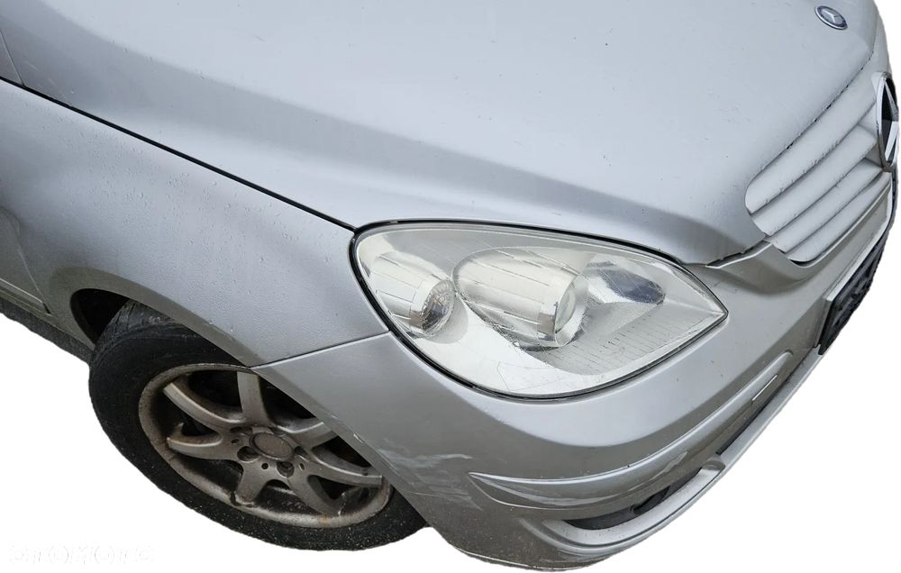 Przód kompletny Mercedes B-klasa W245 srebrny 761 przedlift maska zderzak lampy blotnik pas przedni 180CDI - 3