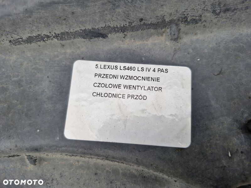 LEXUS LS460 LS IV 4 PAS PRZEDNI WZMOCNIENIE CZOŁOWE WENTYLATOR CHŁODNICE PRZÓD - 7