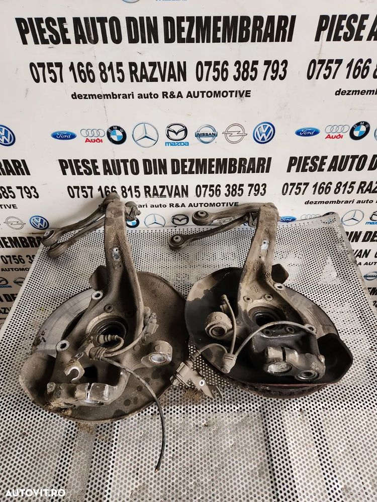 Fuzete Fuzeta Stanga Dreapta Fata Cu Rulment Audi A8 4H D4 An 2010-2011-2012-2013-2014-2015-2016-2017-2018 Dezmembrez Audi A8 3.0 Tdi Motor CLA Cutie NNY An 2010-2011-2012-2013-2014-2015-2016-2017 - Dezmembrari Arad - 6