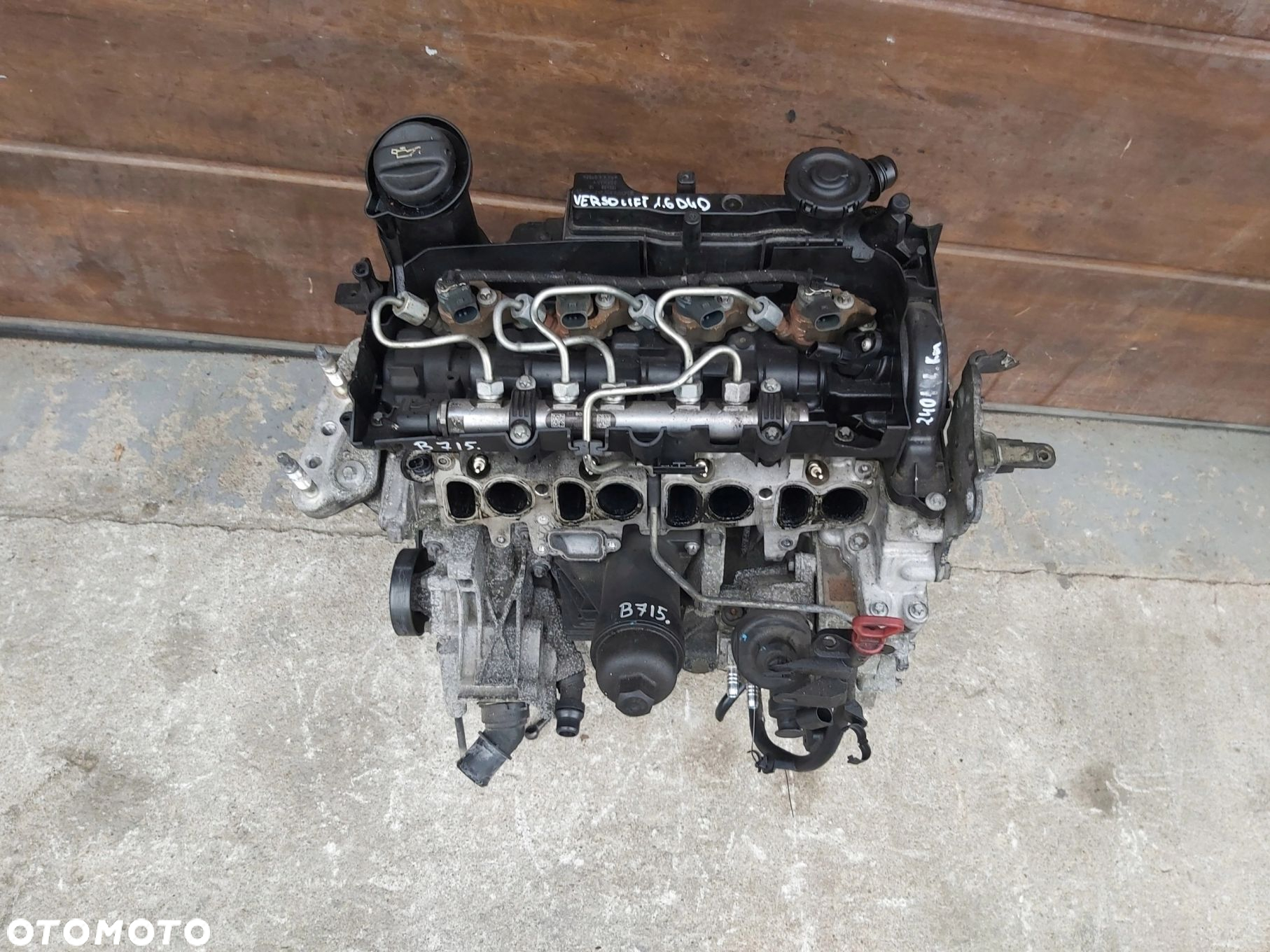 Silnik Toyota BMW 1,6 d4d 1ww N47C Mini Cooper Słupek - 2