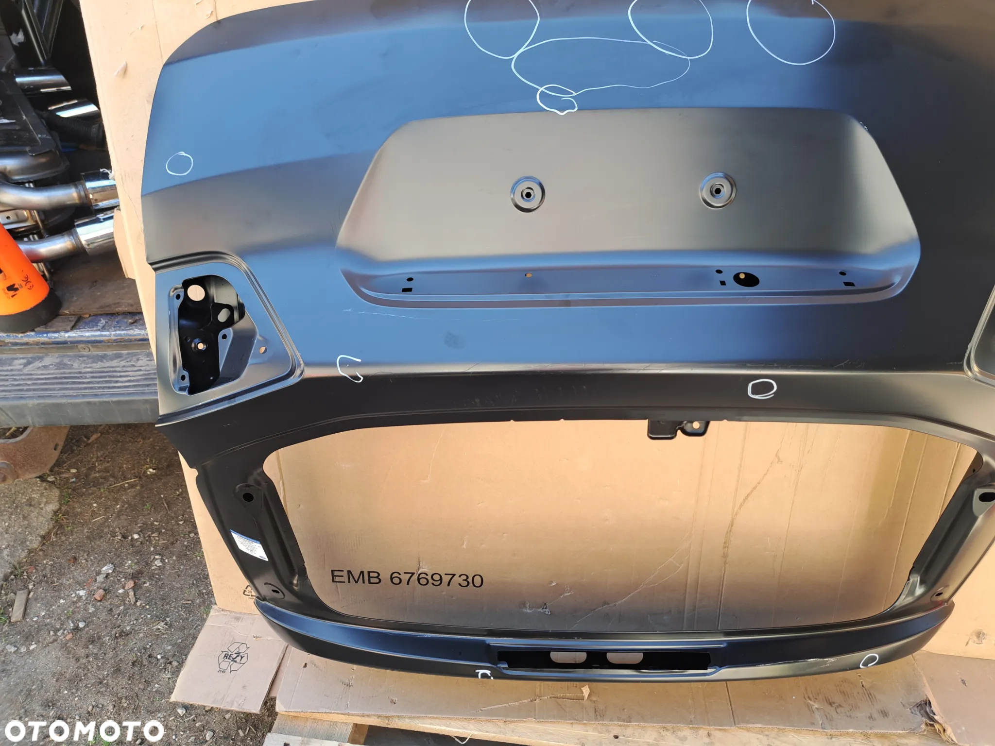 Klapa tylna tył Ford C-Max II MK-2 2010 2011 2012 2013 2014 2015 1889352 PAM51-R40410-AC AM51-17A417-BB - 9